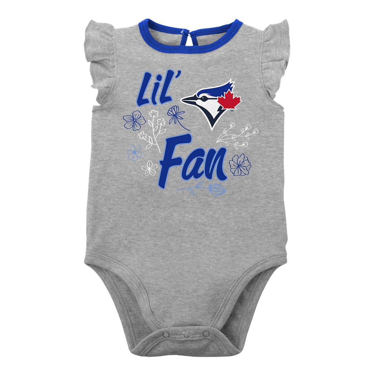 Image of Infant Toronto Blue Jays MLB Little Fan Creeper Set - 2 Pack