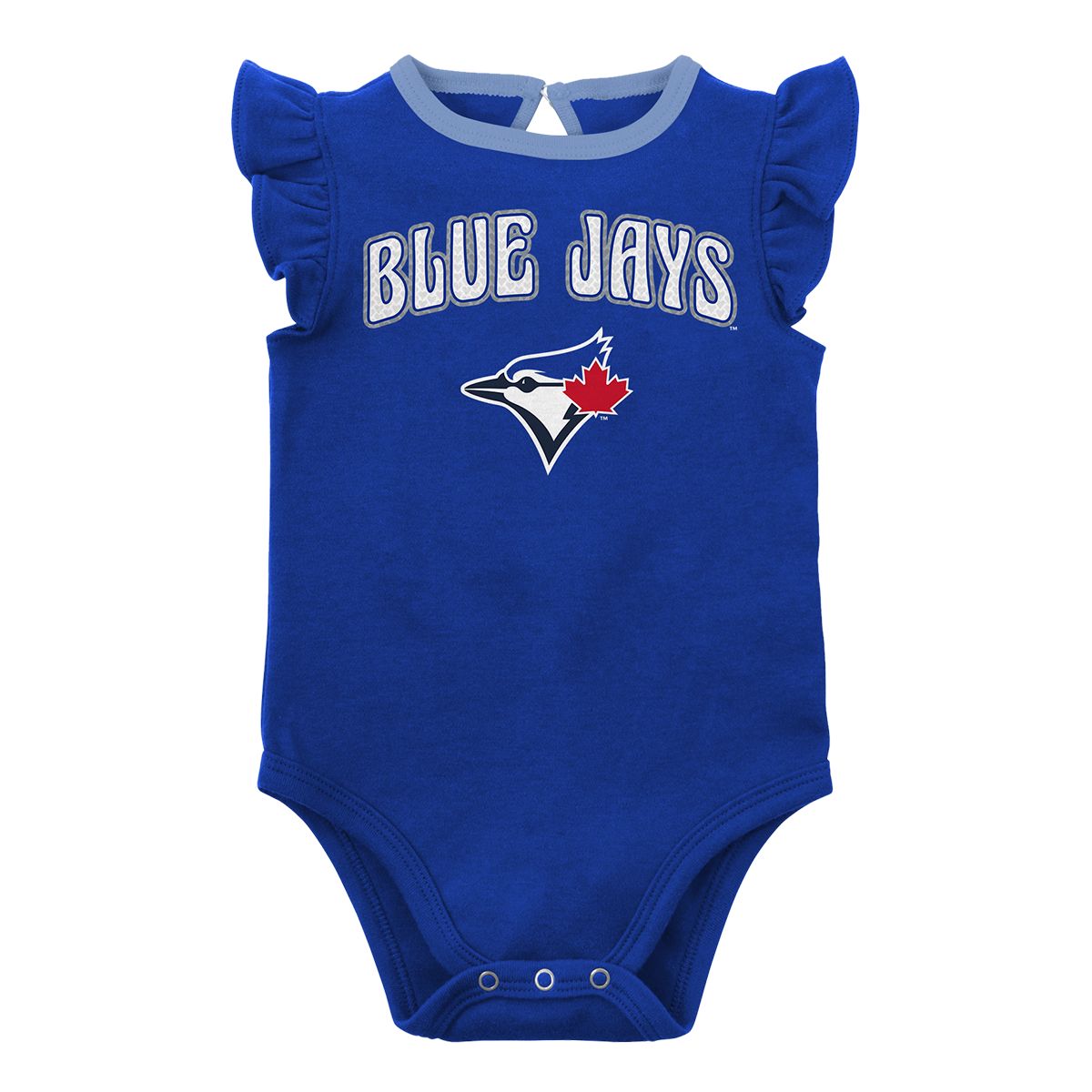 Infant Toronto Blue Jays MLB Biggest Little Fan Creeper Set - 3