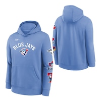 Youth Toronto Blue Jays Nike Rewind Lefty Club Fleece Hoodie Composite_or_Mixed