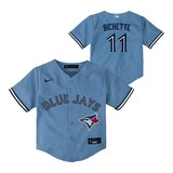 Toddler Toronto Blue Jays Nike Bo Bichette Replica Alternate 3 Baseball Jersey Composite_or_Mixed