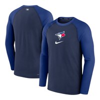 Toronto Blue Jays Nike Authentic Pro Game Long Sleeve Shirt Composite_or_Mixed