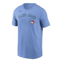 Toronto Blue Jays Fanatics Bo Bichette Player T Shirt Front_Three_Fourths_Angled_Left