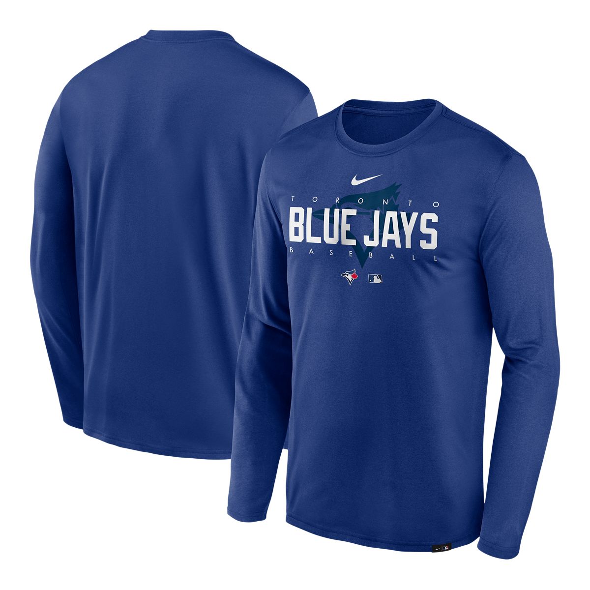 Toronto Blue Jays Nike Authentic Pro Team Issue Long Sleeve Shirt ...