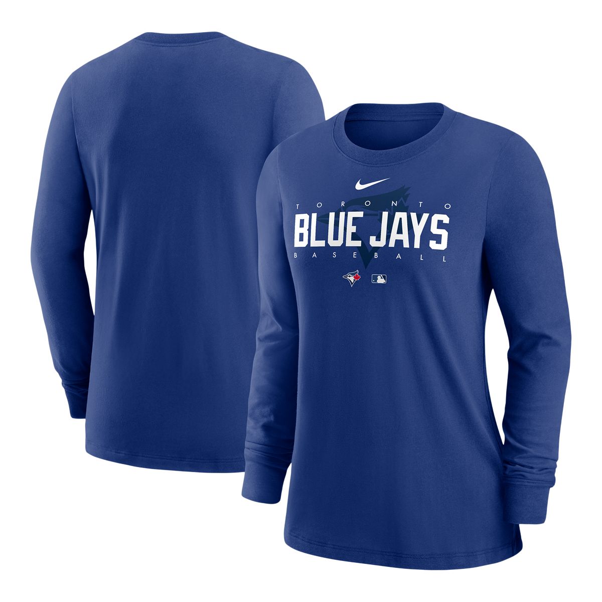 Toronto Blue Jays Nike Women's Authentic Pro Team Issue Long Sleeve Shirt