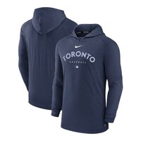 Toronto Blue Jays Nike Authentic Pro Early Work Hoodie Composite_or_Mixed