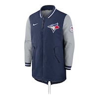 Toronto Blue Jays Nike Authentic Pro Dugout Jacket Front_Angled_Left