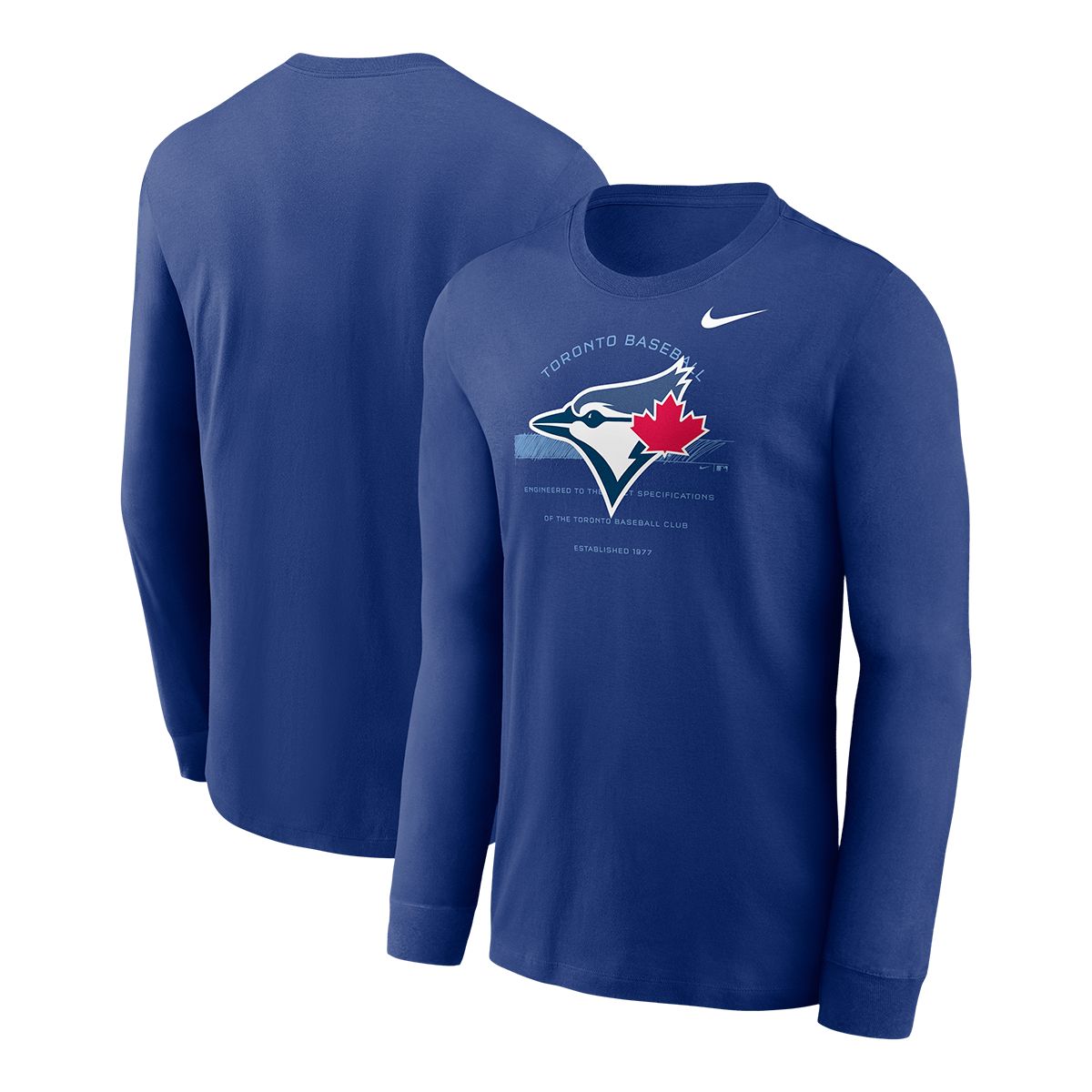 Toronto Blue Jays Nike Over Arch Long Sleeve T Shirt | SportChek