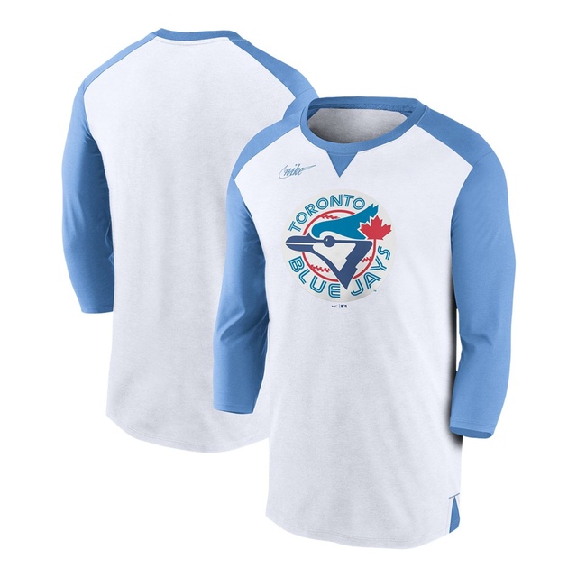 Toronto Blue Jays Nike Rewind Colors 3/4 Sleeve Top