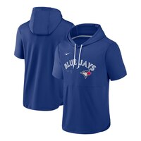 Toronto Blue Jays Nike Springer Short Sleeve Hoodie Composite_or_Mixed