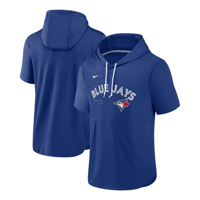 Toronto Blue Jays Nike Springer Short Sleeve Hoodie