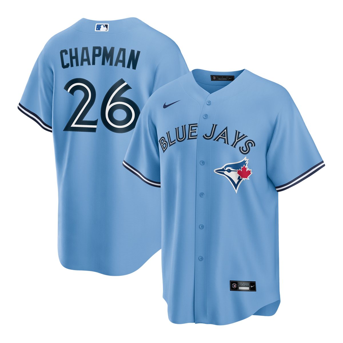 NIKE Toronto Blue Jays Nike Aroldis Chapman Official Replica