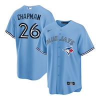 Nike Unisex Toronto Blue Jays Matt Chapman Replica Lightweight Breathable Baseball Jersey Composite_or_Mixed