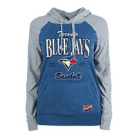 Toronto Blue Jays New Era Women's BI Blend Hoodie Front_Flat