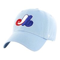 Montreal Expos 47 Brand Cooperstown Clean Up Cap Front_Three_Fourths_Angled_Left