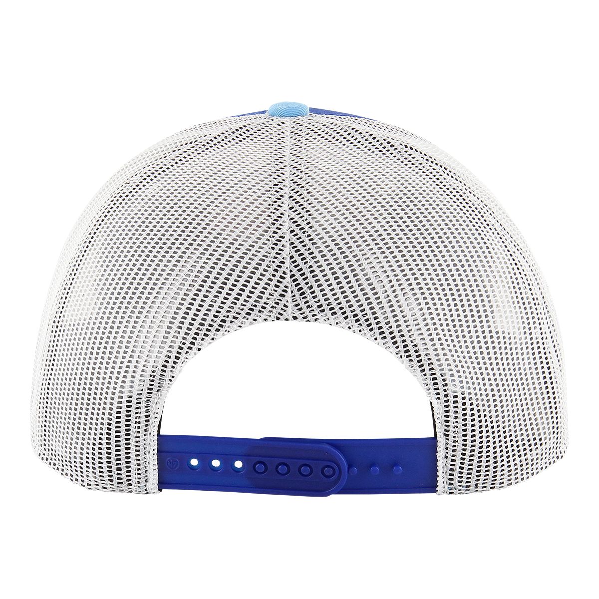 Toronto Blue Jays 47 Brand Side Note Trucker Cap Back_Flat