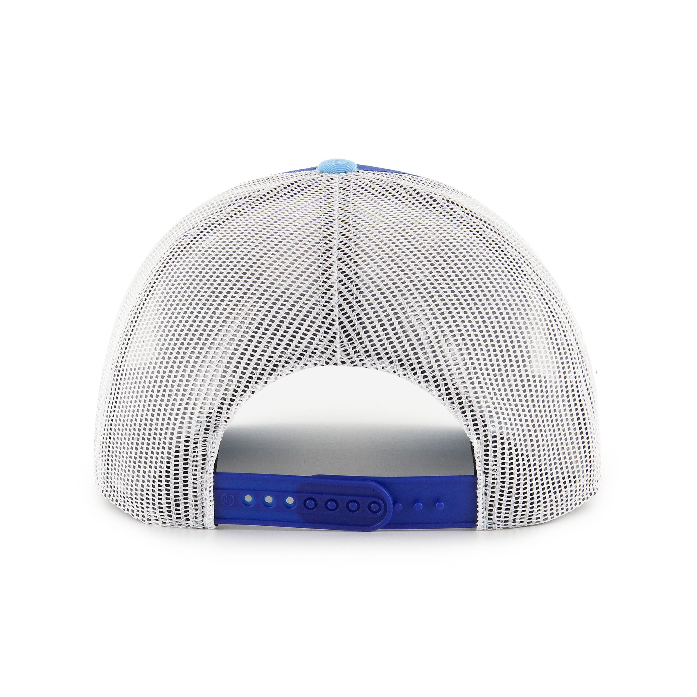 Toronto Blue Jays 47 Brand Side Note Trucker Cap Back_Flat