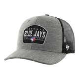 Toronto Blue Jays 47 Brand Slate Trucker Cap Front_Three_Fourths_Angled_Left