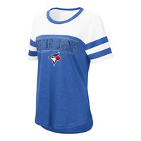 Toronto Blue Jays Touch Women's Setter T Shirt Front_Three_Fourths_Angled_Left