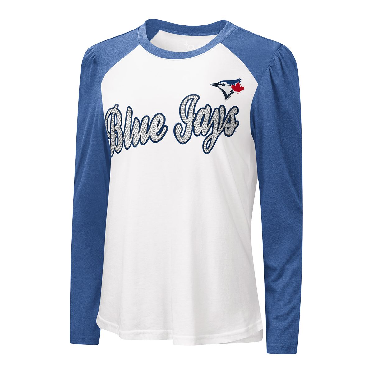 Image of Toronto Blue Jays Touch Women's Crowd Puff Sleeve Top
