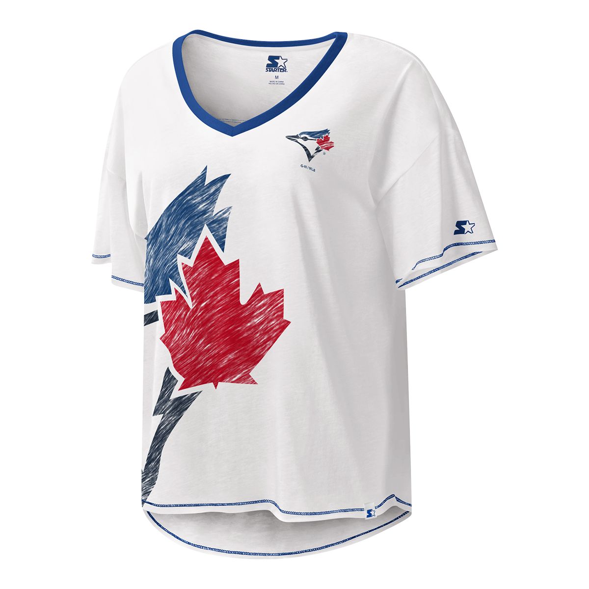 Toronto Blue Jays Starter Women's Perfect Game T Shirt