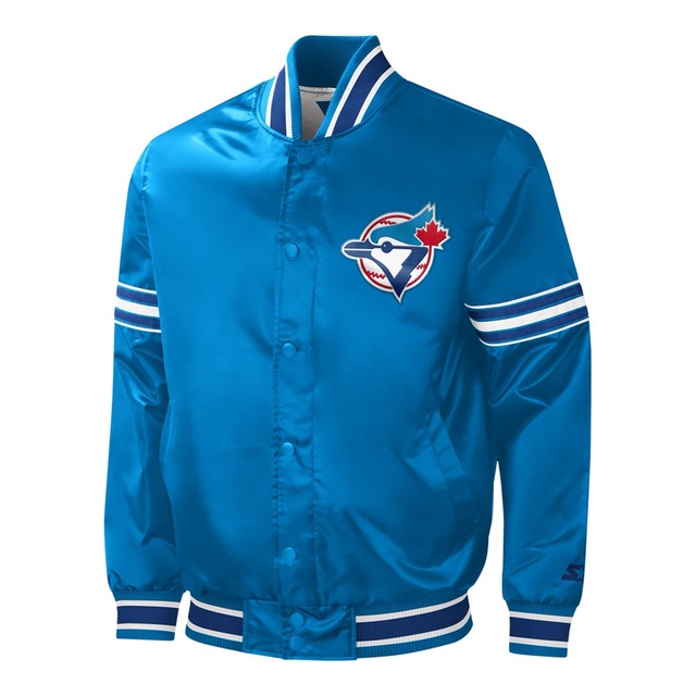 Toronto Blue Jays Starter Slider Varsity Jacket