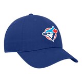 Toronto Blue Jays Nike Heritage86 Coop Unstruct Cotton Twill Cap Front_Angled_Right