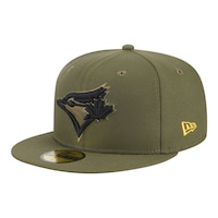 Toronto Blue Jays New Era Armed Forces 59FIFTY Cap Front_Angled_Left