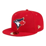 Toronto Blue Jays New Era Canada Day 59FIFTY Cap Front_Three_Fourths_Angled_Left