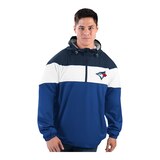 Toronto Blue Jays G-III Center Line Low Hooded Jacket Front_Angled_Right