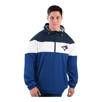 Toronto Blue Jays G-III Center Line Low Hooded Jacket Front_Angled_Right