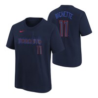 Youth Toronto Blue Jays Nike Bo Bichette Fuse City Connect T Shirt Composite_or_Mixed