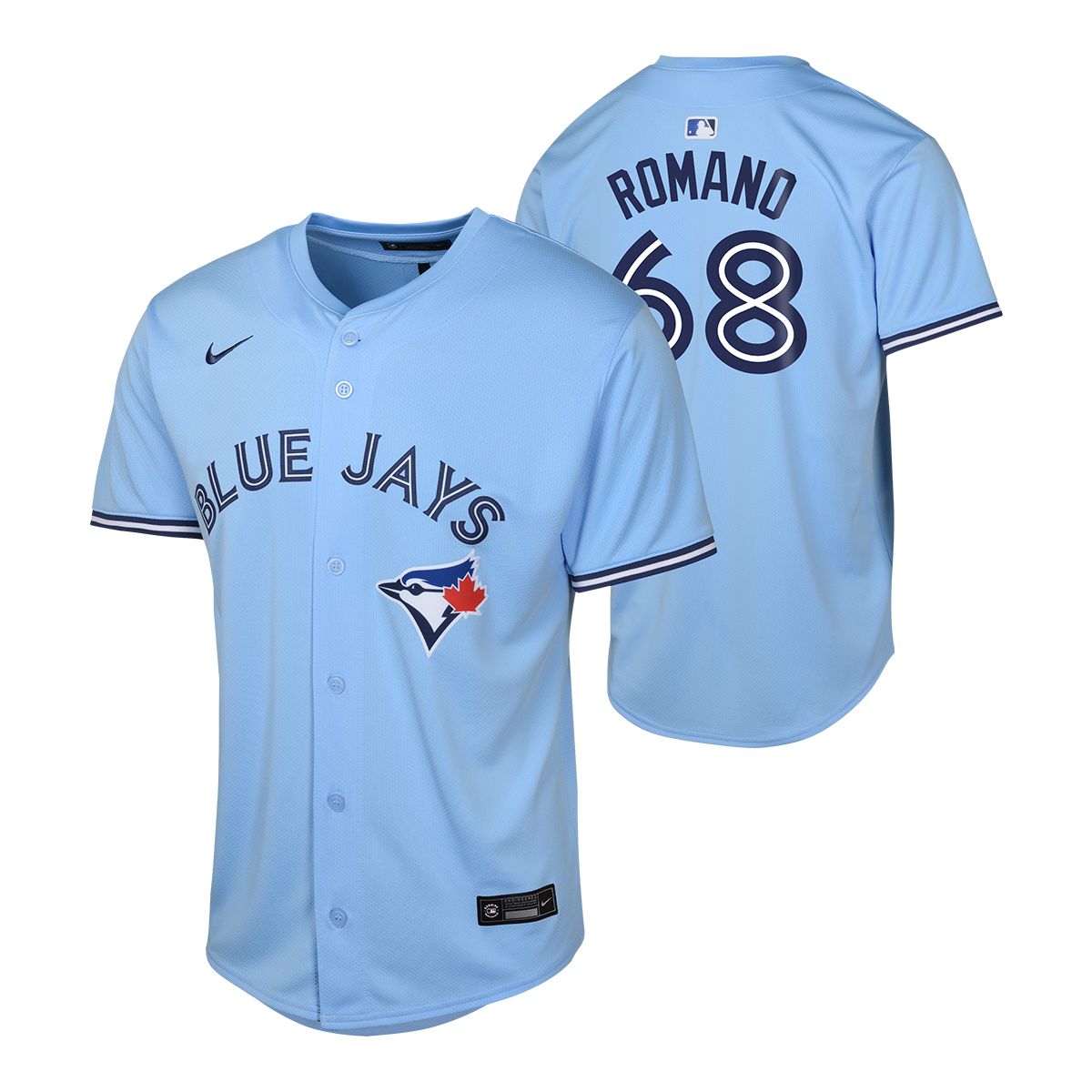 Youth Toronto Blue Jays Nike Jordan Romano Limited Jersey