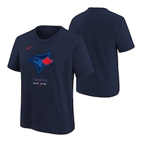 Youth Toronto Blue Jays Nike Large Logo City Connect T Shirt Composite_or_Mixed