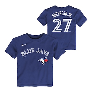 Toddler Toronto Blue Jays Nike Vladimir Guerrero Jr. Home Player T Shirt