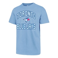 Toronto Blue Jays 47 Brand Swank Fleece Sweatshirt Front_Three_Fourths_Angled_Left