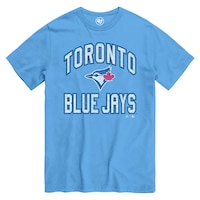 Toronto Blue Jays 47 Brand Play Action T Shirt Front_Flat