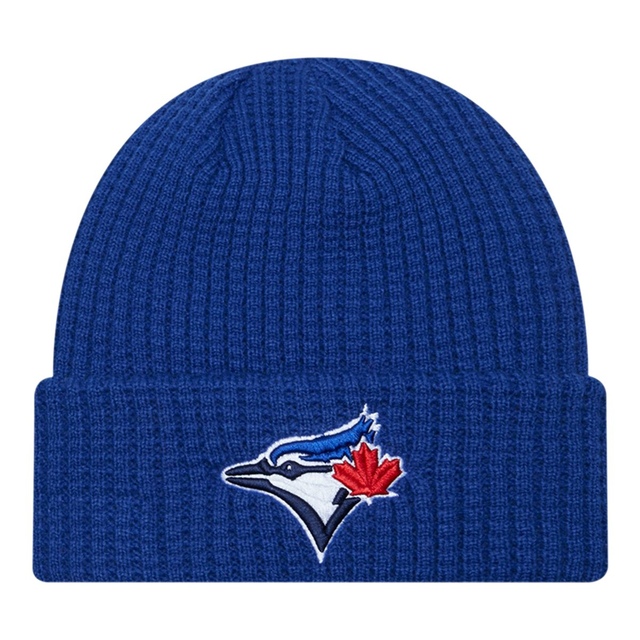 Toronto Blue Jays New Era Prime Knit Hat Front_Flat