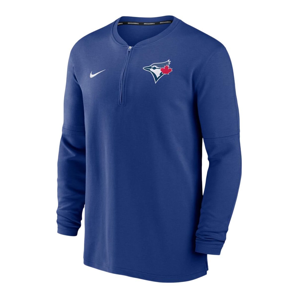 Toronto Blue Jays Nike Authentic Collection 1/2 Zip Long Sleeve Top
