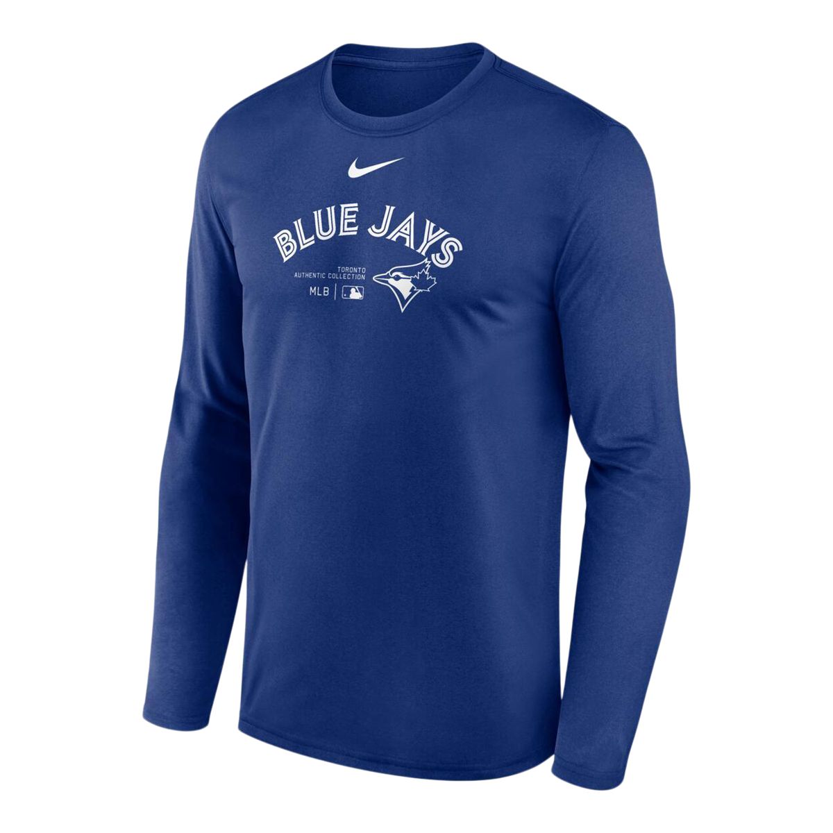 Toronto Blue Jays Nike Authentic Collection Team Issues Long Sleeve T Shirt