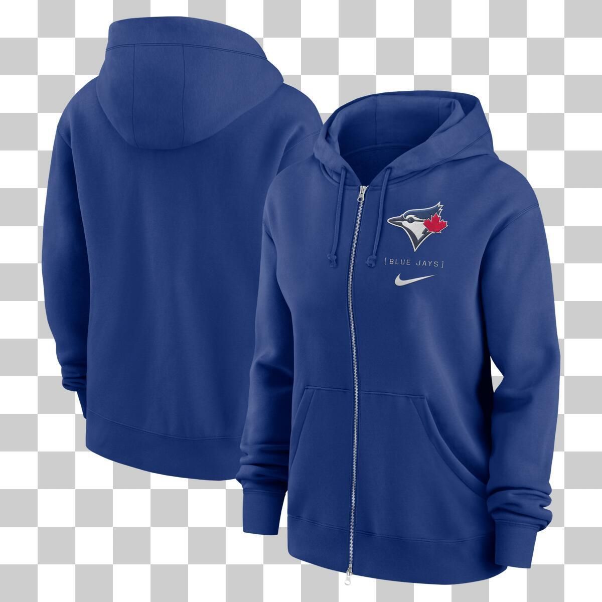Toronto Blue Jays Nike Women's Legacy Icon Full Zip Hoodie