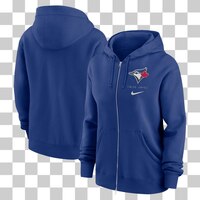 Toronto Blue Jays Nike Women's Legacy Icon Full Zip Hoodie Composite_or_Mixed