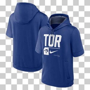 Toronto Blue Jays Nike Tri Code Lockup Short Sleeve Hoodie
