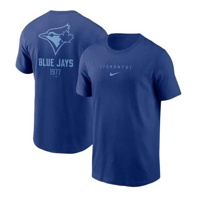 Toronto Blue Jays Nike Large Logo Back Stack T Shirt
