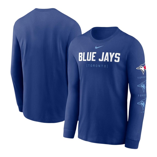 Toronto Blue Jays Nike Sleeve Repeater Long Sleeve T Shirt