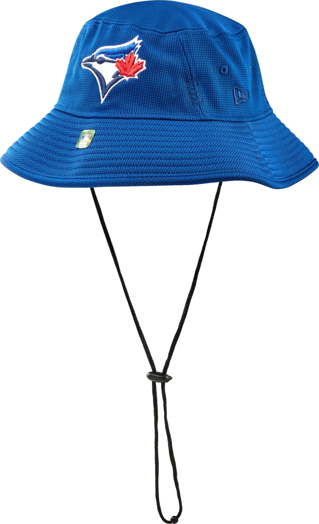 Toronto Blue Jays New Era Spring Training Bucket Hat Front_Three_Fourths_Angled_Left