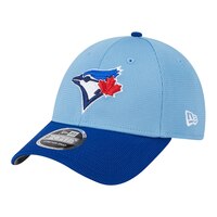 Toronto Blue Jays New Era Batting Practice 9FORTY Cap Front_Three_Fourths_Angled_Left
