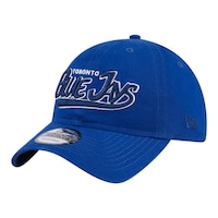 Toronto Blue Jays New Era Throwback Wordmark 9TWENTY Cap Front_Three_Fourths_Angled_Left