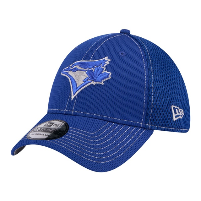 Child Toronto Blue Jays New Era Game Day Tonal 39THIRTY Cap Front_Three_Fourths_Angled_Left