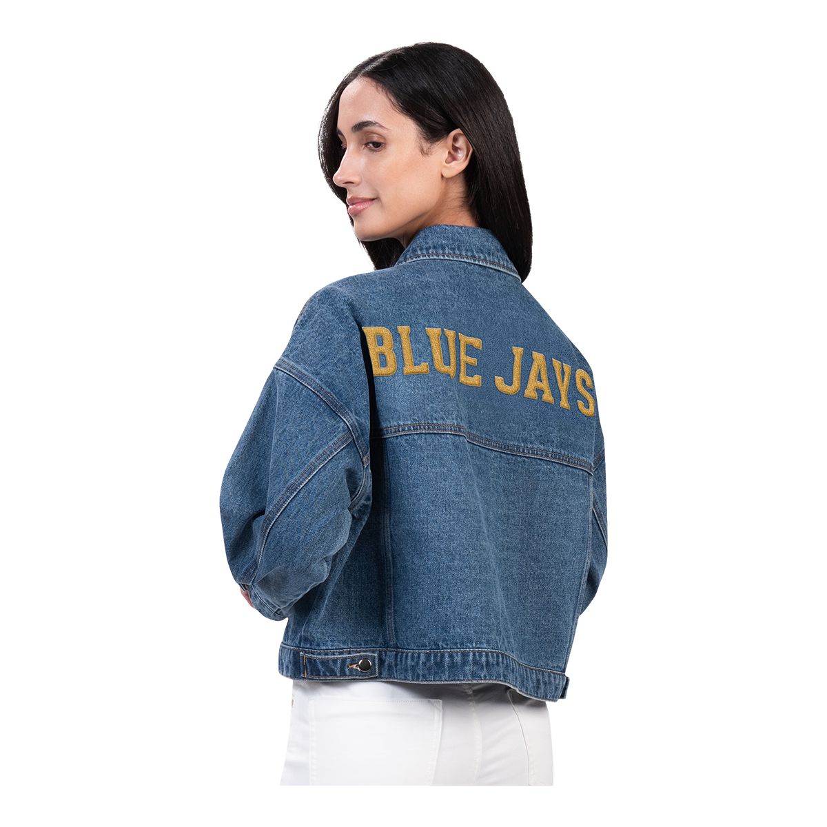 Toronto Blue Jays G-III Women's Victory Denim Jacket