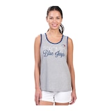 Toronto Blue Jays G-III Women's Fastest Lap Tank Top Front_Flat
